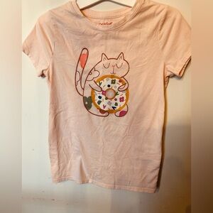 Cat & Jack Light Pink Tee girls size L in good condition